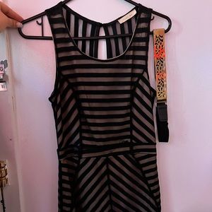 Black and Tan dress
